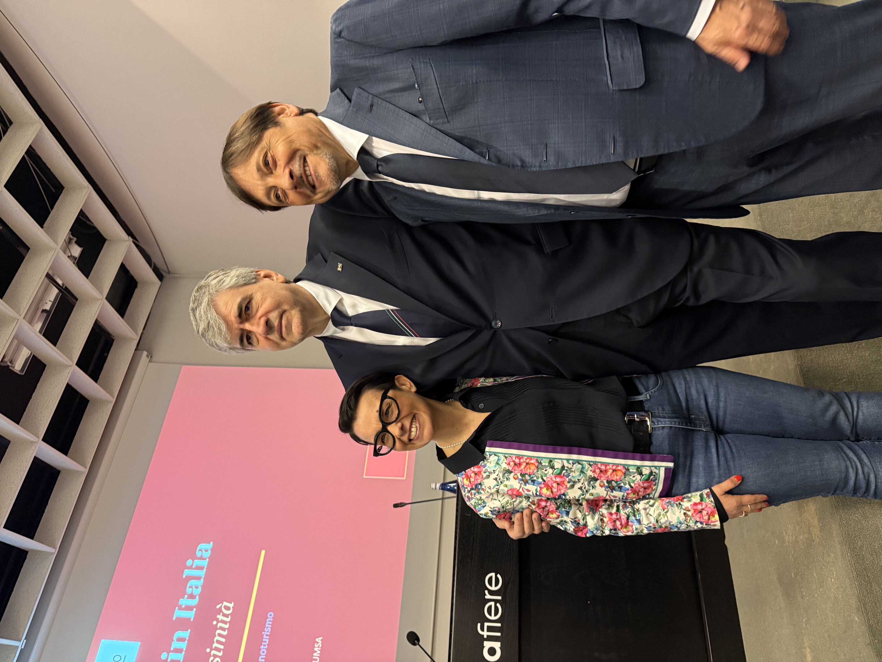 Vinitaly 2026 Presidente MTV Violante Cinelli Colombini Gianmarco Mazzi Ministro del Turismo Dario Stefano Presidente CESEO