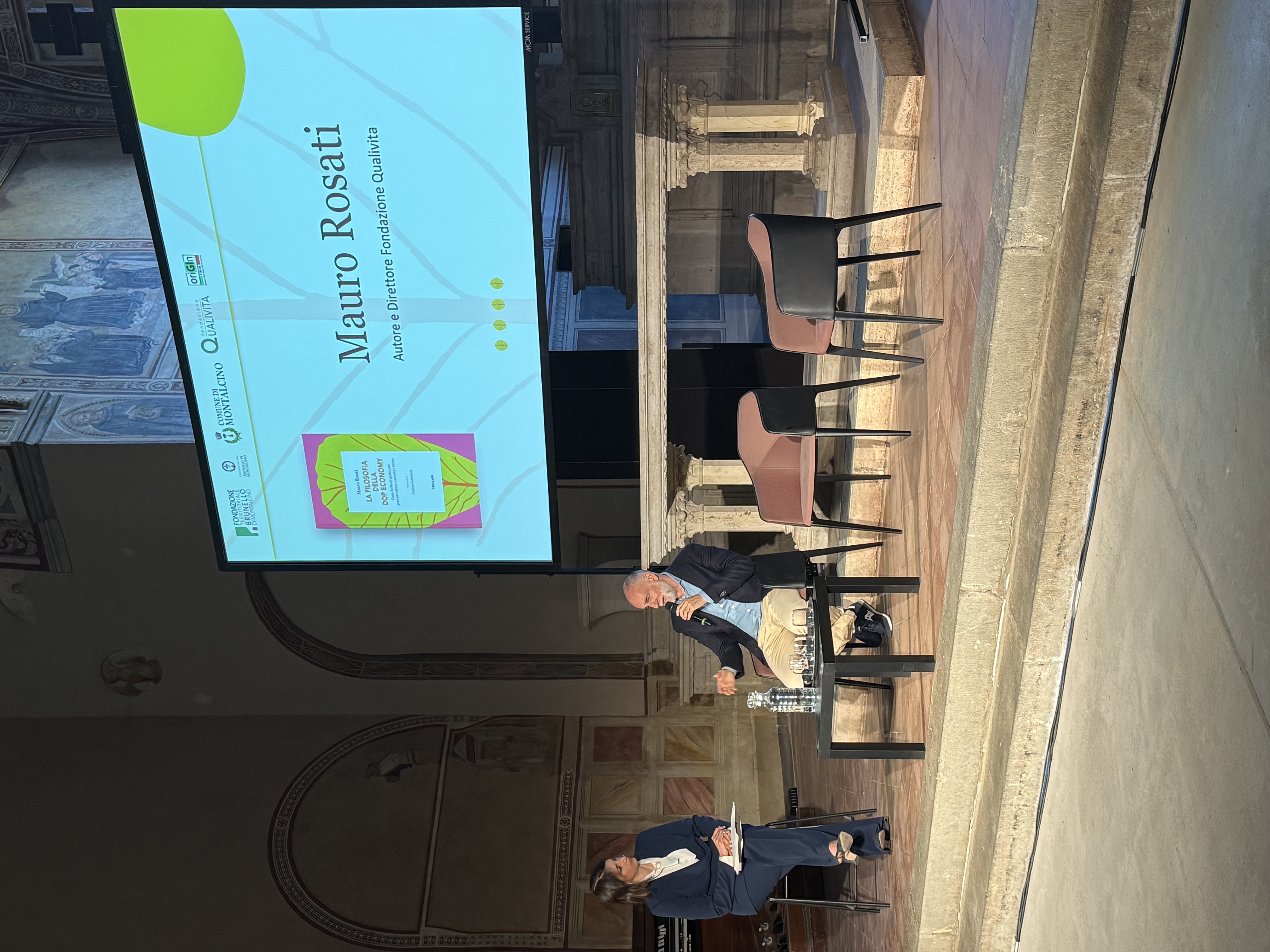 Montalcino 2026 Mauro Rosati presenta il suo libro Dop Economy