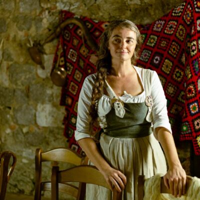 Calici di Stelle 2026 Fattoria del Colle Trequanda l'attrice Silvia Priscilla Bruni
